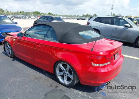 2008 BMW 128I z USA, uszkodzony, nr VIN WBAUN13538VH79702